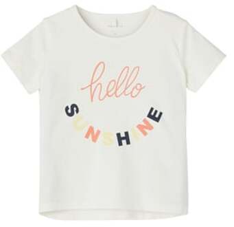 name it T-shirt Nmfdina White Alyssum Wit - 104