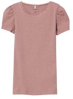 name it T-shirt Nmfkab Deauville Mauve Roze/lichtroze - 104