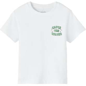 name it T-shirt Nmmvelix B right White Wit - 104