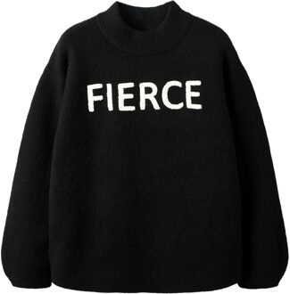 name it Trui ODESSA zwart - 140/10J;164/14J;116/6J;128/8J