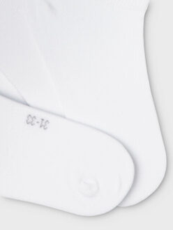 name it Unisex enkelsokken nknancle 7-paar korte sokken Wit - 37-39