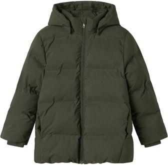 name it unisex winterjas Groen - 140