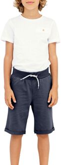 name it Vermo Long Sweat Short Jongens donker blauw - 110