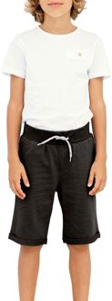 name it Vermo Long Sweat Short Jongens zwart - 140