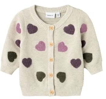 name it Vest Nbfneheart Peyote Melange Beige - 62