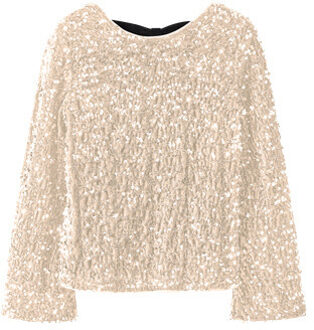 name it winter blouse meisjes - goud - regular fit - NkfRusitta - Maat 122/128