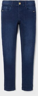 name it winter jeans broek meisjes - blauw - skinny fit - NkfPolly - Maat 164