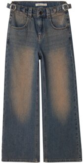 name it winter jeans broek meisjes - vintage blauw - NkfBella - Maat 164