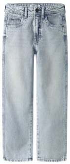 name it winter jeansbroek jongens - blauw - loose fit - NkmRyan - Maat 122