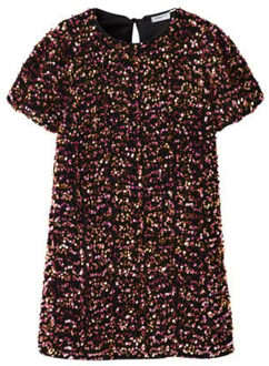 name it winter jurk meisjes - goud - regular fit - NkfRunica - Maat 152