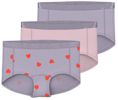 name it winter ondergoed meisjes - paars - 3p hipster - NkfHipster - Maat 122/128