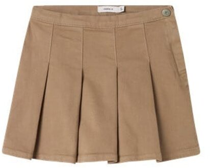 name it winter rok meisjes - beige - NkfRose - Maat 116
