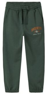 name it winter sweat broek jongens - grijs - regular fit - NkmNewi - Maat 128