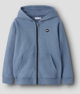 name it winter sweat vest jongens - blauw - NkmVimo - Maat 146/152