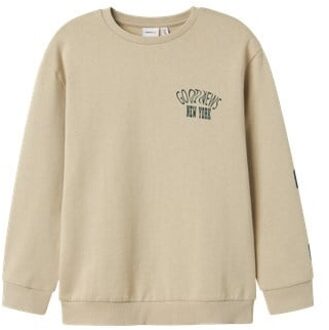 name it winter sweater jongens - beige - regular fit - NkmNolen - Maat 146/152
