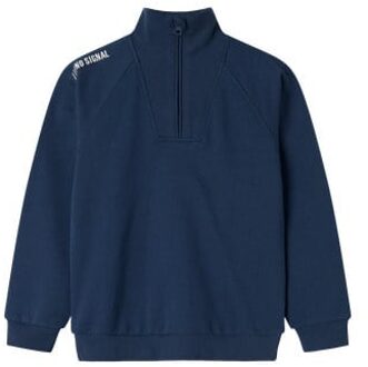 name it winter sweater jongens - blauw - regular fit - NkmObie - Maat 116