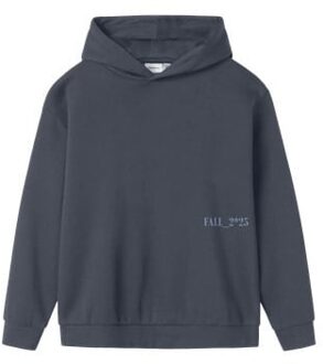 name it winter sweater jongens - blauw - relaxed fit - NkmBronx - Maat 134/140