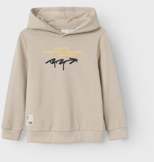 name it winter sweater jongens - taupe - NkmPbrosan - Maat 116