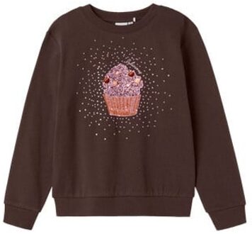 name it winter sweater meisjes - paars - regular fit - NkfNuasa - Maat 116