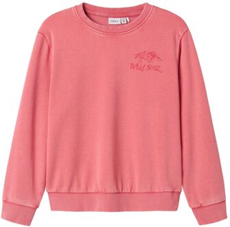 name it winter sweater meisjes - roze - NkfKassia - Maat 146/152