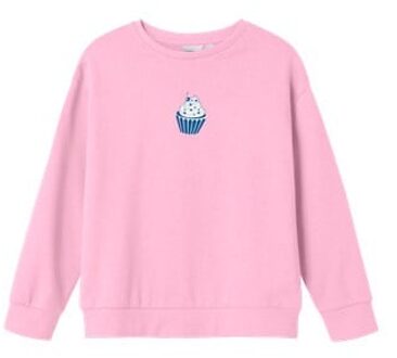 name it winter sweater meisjes - roze - relaxed fit - NkfNeatas - Maat 116