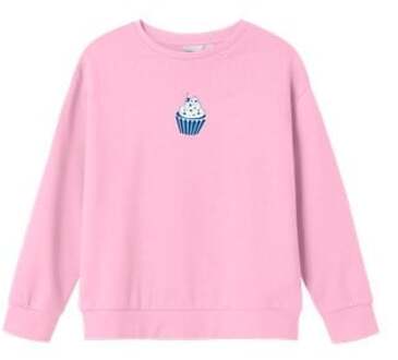 name it winter sweater meisjes - roze - relaxed fit - NkfNeatas - Maat 134/140