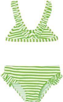 name it Zaley Bikini Meisjes groen - off white - 146/152