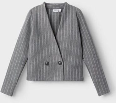 name it zomer blazer meisjes - grijs - Nkfolaise - Maat 116