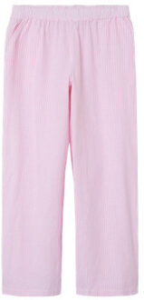 name it zomer broek meisjes - roze - NknJela - wide leg fit - Maat 122