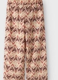 name it zomer broek meisjes - wide fit - roze - Nkfhamsa - Maat 152