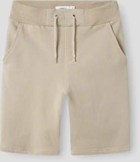 name it zomer short jongens - beige - lang - NkmHonk - maat 158