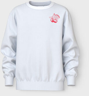 name it zomer sweater meisjes - wit - Nkfvenus - Maat 116