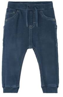 name it Zweetbroek Nbmben Donkerblauw Denim