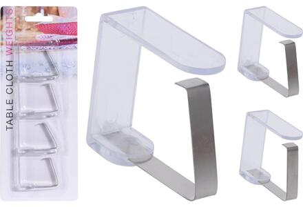 Nampook Tafelkleedklemmen set van 4 stuks