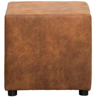Nando - cognac - stof Preston - 46x46x46 cm stoel