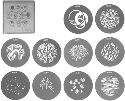 Nanlite FM-mount Projection Attachment GOBO Set 2 (10pcs)