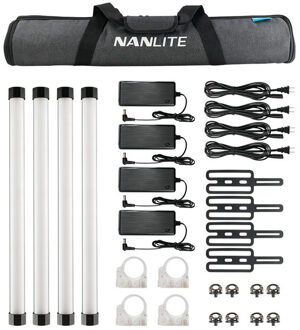 Nanlite Pavotube II 15X quad kit (w/ battery)