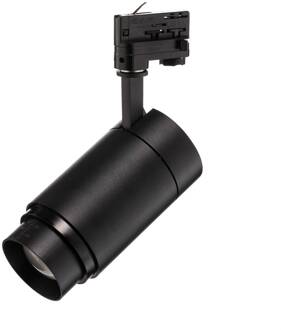 Nanna LED rail spot zwart 4000K 28W zwart (RAL 9005)