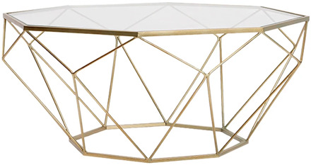 Nano baking varnish Nordic style light luxury coffee table modern simple creative living room Iron tempered glass mesa stable