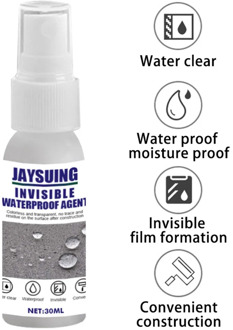 Nano Clear Waterproof Agent Spray Glue Tile Wall Surface Repair Anti-mildew 30ml Capacity Liquid Repairing Agent