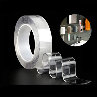 Nano Magic Tap Improvement Double Sided Tape Transparent No Trace Acrylic Reuse Waterproof Adhesive Tape Dropshipping