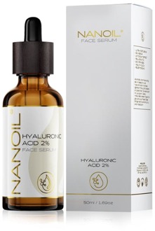 Nanoil_hyaluronic Acid 2% Face Serum Serum Do Twarzy Z Kwasem Hialuronowym 50ml