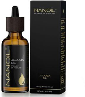 Nanoil_jojoba Oil Olejek Jojoba Do Piel?gnacji W?osi?1/2w I Cia?a 50ml