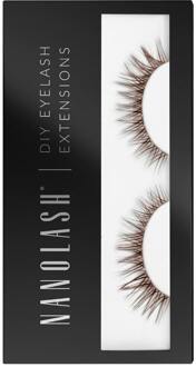 Nanolash Kunstwimpers Nanolash DIY Eyelash Extensions Charm Brown 56 g