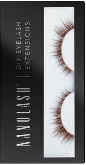 Nanolash Kunstwimpers Nanolash DIY Eyelash Extensions Divine Brown 56 g
