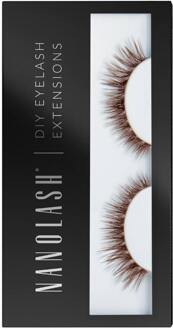 Nanolash Kunstwimpers Nanolash DIY Eyelash Extensions Fantasy Brown 56 g