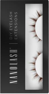 Nanolash Kunstwimpers Nanolash DIY Eyelash Extensions Flirty Brown 56 g