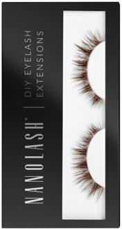 Nanolash Kunstwimpers Nanolash DIY Eyelash Extensions Harmony Brown 56 g