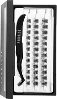 Nanolash Kunstwimpers Nanolash DIY Eyelash Extensions Stick & Go Pre Glued Lashes Harmony 77 g