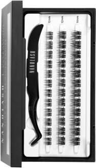 Nanolash Kunstwimpers Nanolash DIY Eyelash Extensions Stick & Go Pre Glued Lashes Heartbreaker 77 g